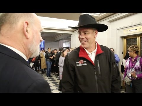 Secretary Zinke Arrives at Interior