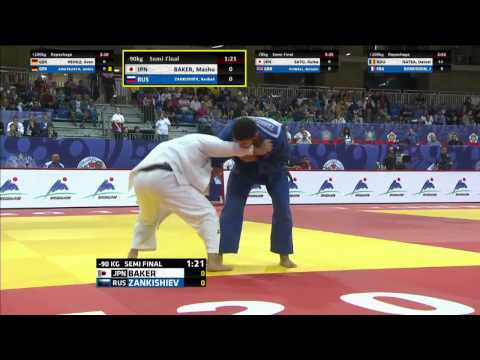 Mashu Baker vs Kazbek Zankishiev Grand-Slam Tyumen 2015