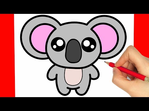 COMMENT DESSINER UN KOALA - COMMENT DESSINER UN KOALA KAWAII