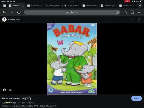 Happy Late 19th Anniversary to Babar A Charmed Life (2006)