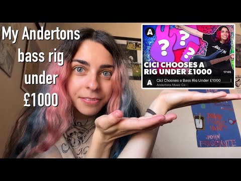 My Andertons Bass Rig Under £1000