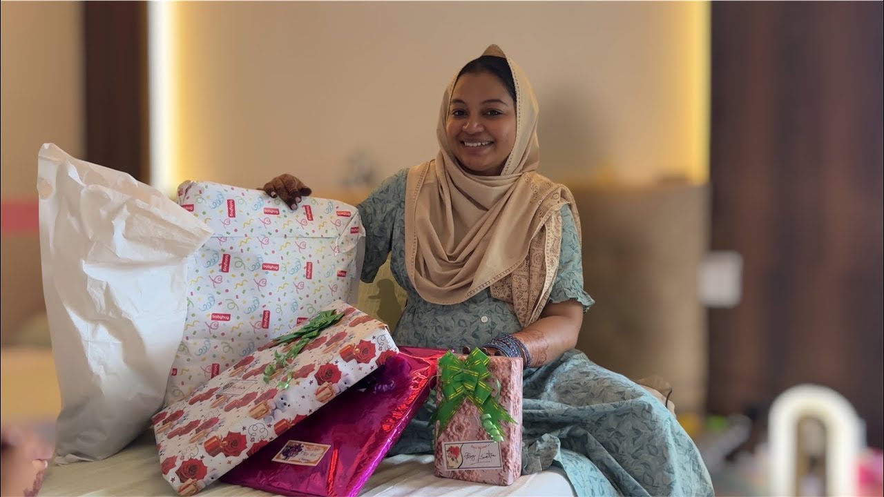 வளைகாப்புக்கு வந்த GIFT UNBOXING…😍😍