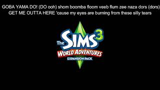 Outta Here by Esmée Denters Simlish Version (Simlish Lyrics &amp; English Lyrics)