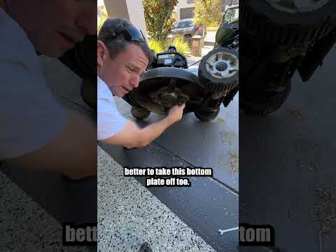 Simple maintenance you NEED to do on this Masport Contractor Lawn mower.