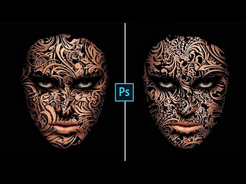FACE DESIGN EFFECT | PHOTOSHOP EFFECT | PHOTOSHOP TUTORIAL