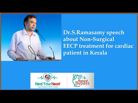 Dr.S.Ramasamy speech about Non-Surgical EECP treatment for cardiac patient in Kerala