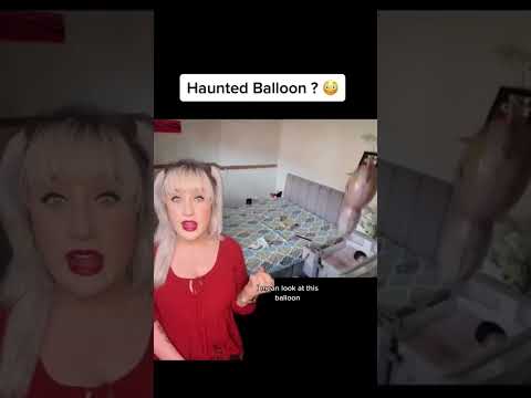 Haunted Balloon 😳🎈 #paranormal #paranormalactivity
