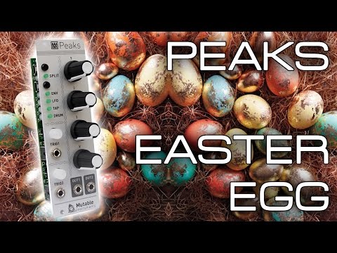 Mutable Instruments - Peaks *EASTER EGG!*