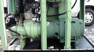 How a oil flooded rotary screw air compressor works How a oil flooded rotary screw air compressor works