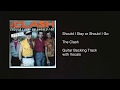 The Clash Should I Stay Or Should I Go Guitar Backing Track With Vocals