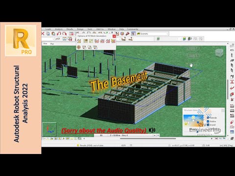 Modeling and Design of RC Buildings in Autodesk Robot | Part 5: Underground Modeling