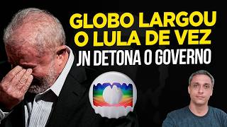 Globo has abandoned Lula for good - Jornal Nacional exposes the destruction of this government.