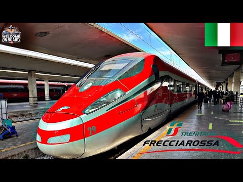 TRAIN TRIP REPORT | Italian High-Speed Train! | Venice - Florence | Trenitalia "FRECCIAROSSA 1000"