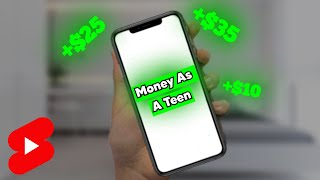 How To Make MONEY As A Teenager! #shorts