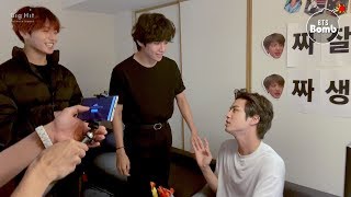 BANGTAN BOMB Jin’s birthday party behind the sce