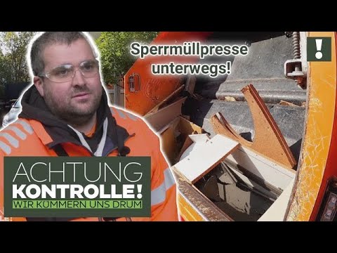 Rein mit dem Schrott! 👍 Aus SPERRMÜLL mach KLEINHOLZ! | Achtung Kontrolle