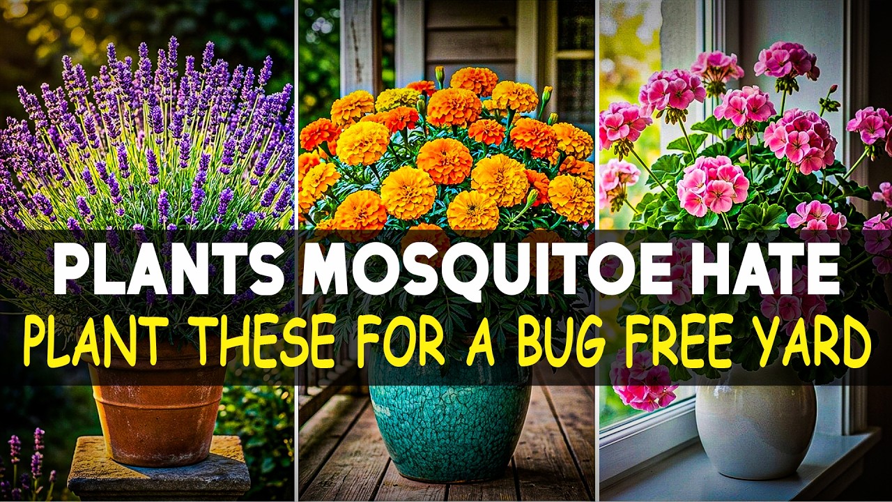WANT A BUG-FREE YARD THIS SUMMER? TRY THESE 15 MOSQUITO-REPELLENT PLANTS