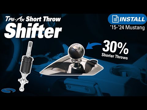 Installing a Steeda Tri-Ax Street Short Throw Shifter On a 2024 Mustang GT