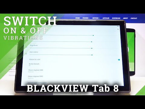 Vibration Pattern - BLACKVIEW Tab 8 & Vibration Customization