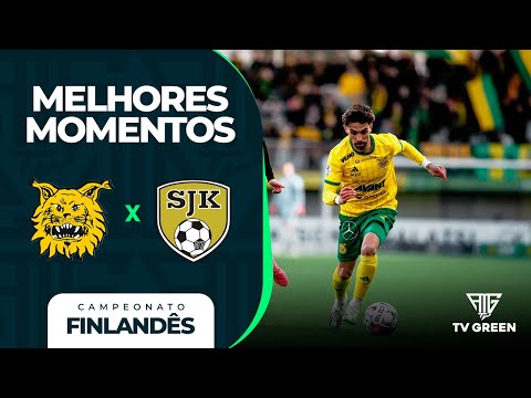 ILVES X SJK - CAMPEONATO FINLANDÊS - MELHORES MOMENTOS - TV GREEN