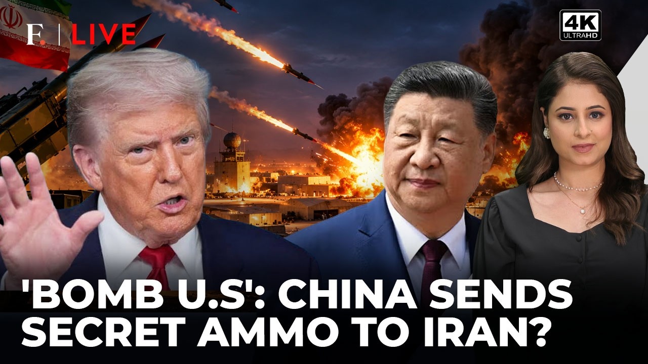 '1300 China-Iran War Shipments': Xi's Role In Striking US Targets 'Revealed'| Firstpost Live| 4K