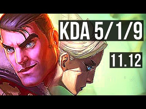 JAYCE vs CAMILLE (TOP) | 5/1/9, 1400+ games, 900K mastery | BR Master | v11.12