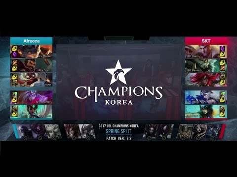 [2017 LCK Spring] AFS vs SKT Game 1