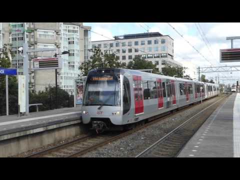 Randstadrail Metroline E in the Hague, Netherlands