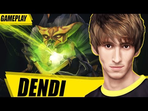 NAVI DENDI on PUGNA DOTA 2 WTF GAMEPLAY