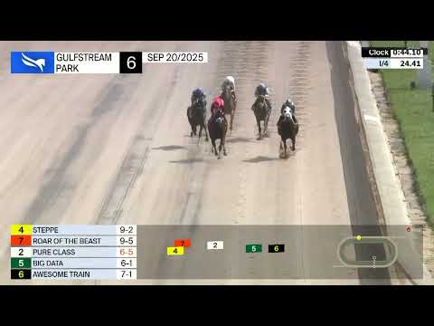 Gulfstream Park Race 6 - September 20, 2025