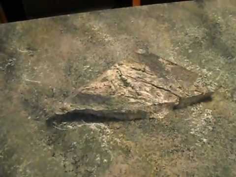 Painted Marble Counters