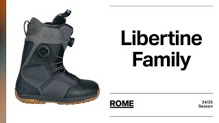 Rome Libertine Hybrid Boa Snowboard Boots 2025 | evo