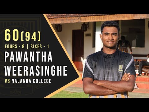 Pawantha fire 60 in Mahanama's comeback