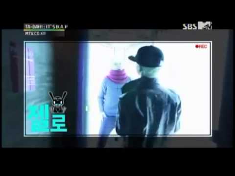 B.A.P Robot Zelo(젤로) "Battery Charging" Dance with Bang Yong Guk(용국)