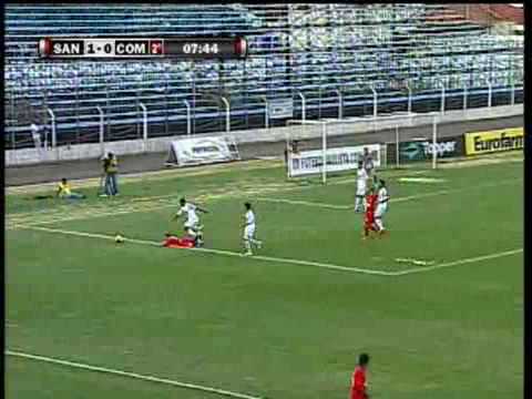 Santos 4x1 comercial Ms - Copa são paulo de futebol Junior 2010