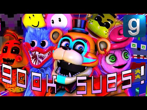 900,000 Subscribers! | Gmod FNAF 9 Saves, Minecraft FNAF, Roblox FNAF, Poppy Playtime, & More!