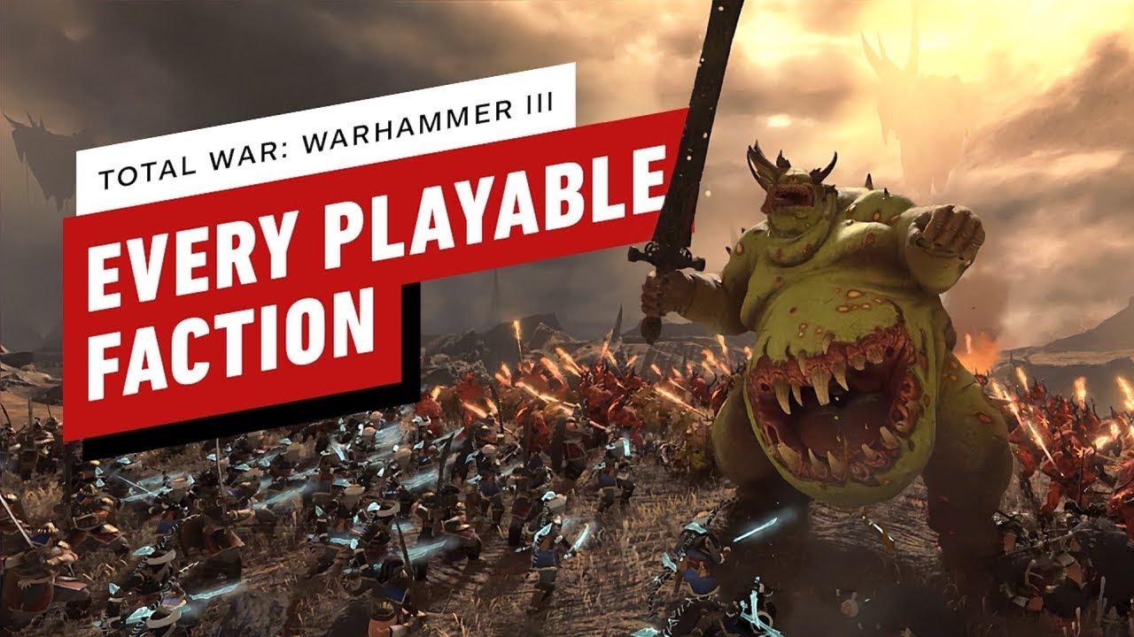 Every Playable Faction in Total War Warhammer III Hiijo