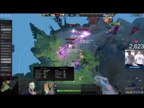 Witch Doctor's Death Ward is affected by Chen's Q skill. Easy Machine Gun META for TI10.