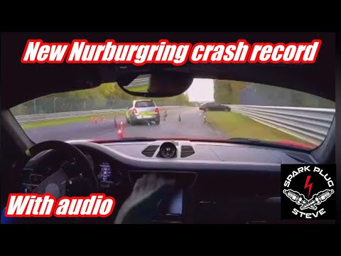 Fastest crash ever recorded at nurburgring
