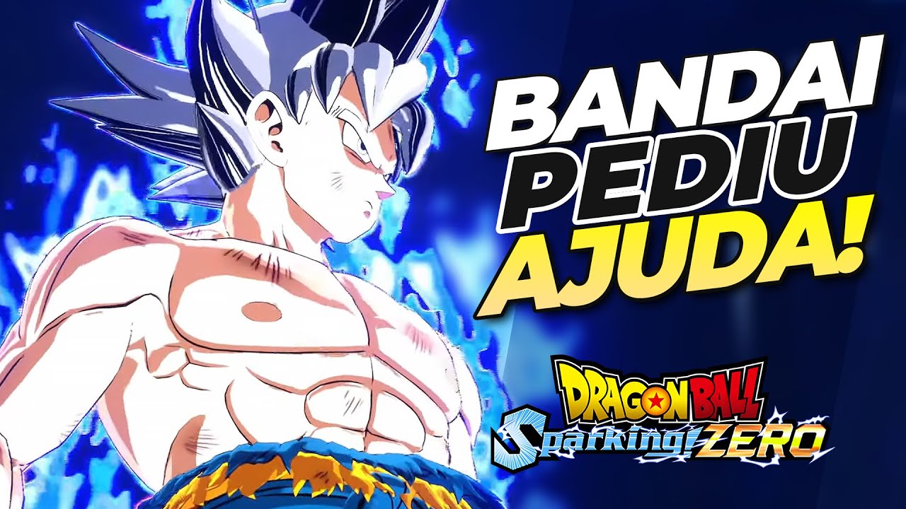 Bandai pediu AJUDA aos jogadores de DRAGON BALL SPARKING ZERO! Finalmente acordaram?!