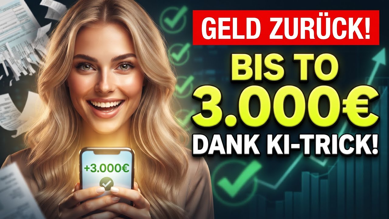 Steuererklärung mit KI: So holst du dir bis zu 3.000 € vom Finanzamt zurück!