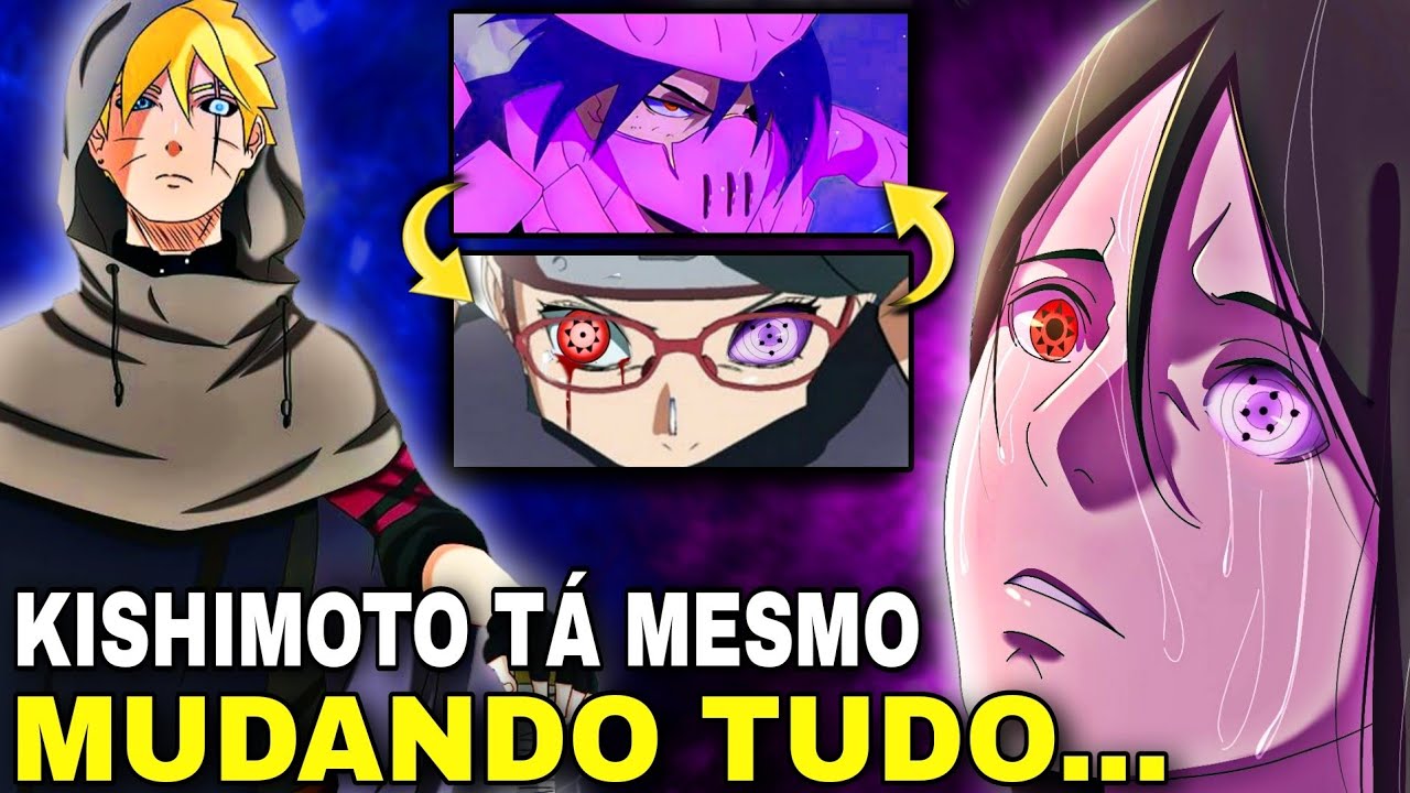 MANOOO!! A SARADA NÃO É UMA UCHIHA COMO OS OUTROS  E NÃO TERÁ UM SUSANOO NORMAL...