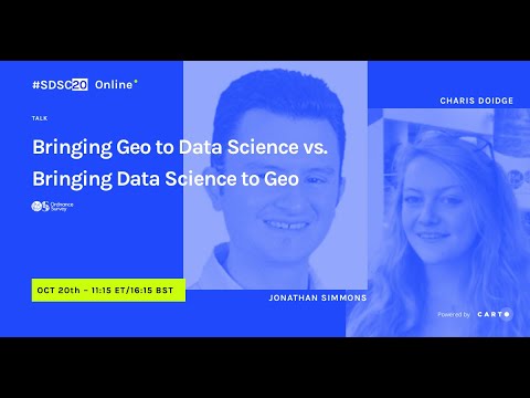 Bringing Geospatial to Data Science vs Data Science to Geospatial | Ordnance Survey