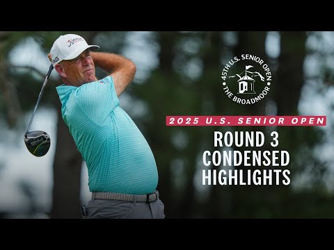 2025 U.S. Senior Open Highlights: Round 3, Condensed