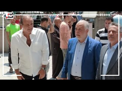 تشييع جثمان الفنانة منحة زيتون بحضور أشرف زكي وإيهاب فهمى وأيمن عزب