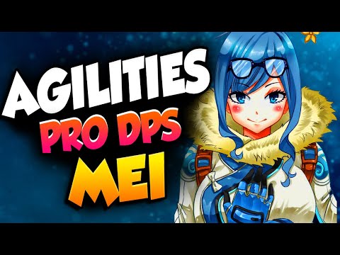 Agilities Top 500 DPS Mei Gameplay! [ Overwatch Season 26 ]