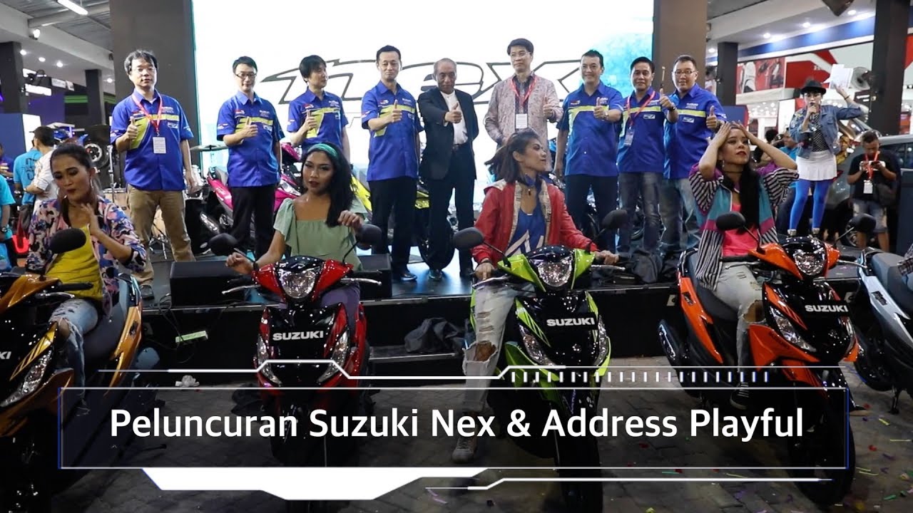 Peluncuran Suzuki Nex & Address Playful, Tampil bedaI OTO.com