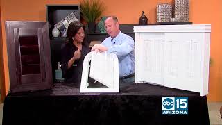 Veteran-owned and operated American Shutters makes custom built plantation shutters