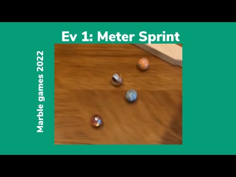 Marble Race: Marble Games 2022 E1 Meter Dash + Opening Ceremony