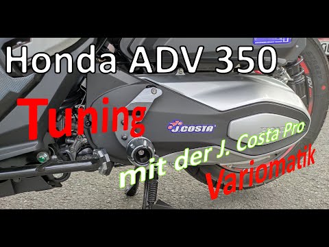Honda ADV 350 - Tuning mit der J. Costa Pro Variomatik (Variator)